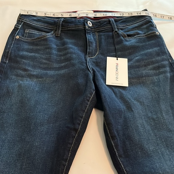 Fran Denim Kay Skinny Mid Rise NWT Size 30 - Picture 4 of 16